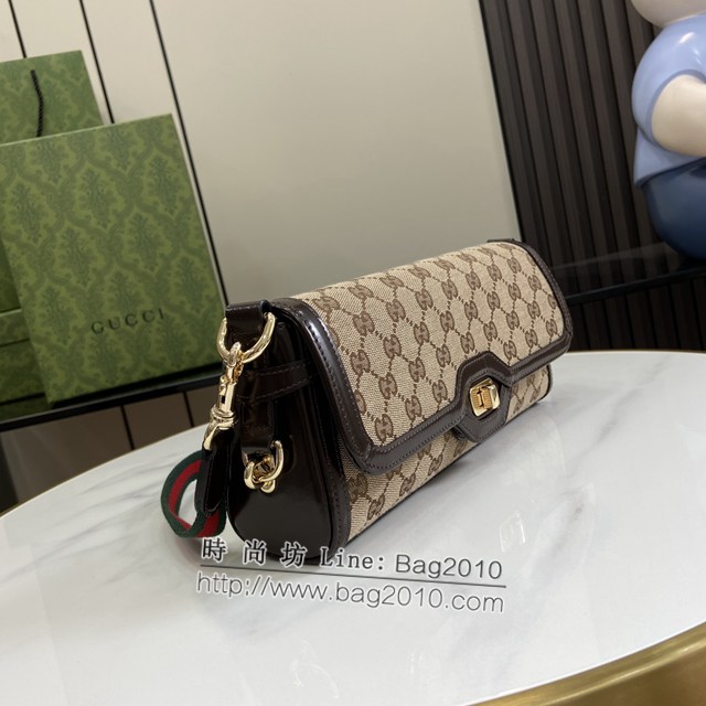 Gucci專櫃古馳最新款Luce系列小號肩背包 jh2261型號：786027